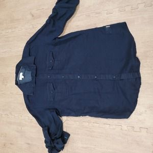 Calvin Klein Linen Utility Shirt